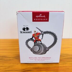 Hallmark 2024Keepsake Disney The Incredibles Battling the Omnidroid Ornament NEW